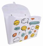 Foldermate, teczka z uchwytem, A4, biała