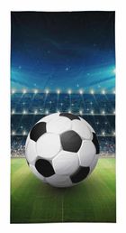 Football, ręcznik plażowy, 70-140 cm