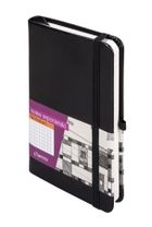 Formalizm, notes A6 z długopisem, reporterski, w kratkę, czarny, 1 szt.