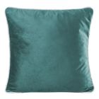 Fotyn, poszewka welwetowa ze srebrnym nadrukiem i sznurem, 45-45 cm