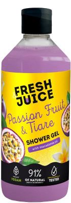 Fresh Juice, żel pod prysznic, marakuja i tiare, 473 ml