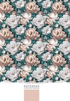 Fresh, notatnik, 64 kartki, linia, kwiaty, 1 szt.