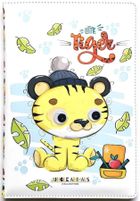 Fresh, notatnik dziecięcy, A5, 64 kartki, gładki, Oczy tygrys, 1 szt.