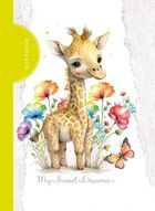 Fresh, notatnik ozdobny, 105-148, 48 kartek, kratka, żyrafa, 1 szt.