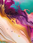 Fresh, notatnik ozdobny, 105-148, 64 kartek, kratka, mozaika róż, 1 szt.