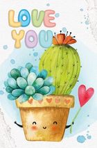 Fresh, notatnik ozdobny, 105-165, 64 kartki, kratka, Kaktus, 1 szt.