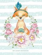 Fresh, notatnik ozdobny, 128-165, 64 kartki, kratka, Lisek, 1 szt.