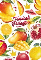 Fresh, notatnik ozdobny, 128-165, 64 kartki, linia, Owoce egzotyka, 1 szt.