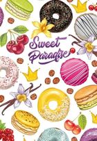 Fresh, notatnik ozdobny, 128-165, 64 kartki, linia, Słodkości, 1 szt.