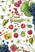 Fresh, notatnik ozdobny, 128-165, 64 kartki, linia, Wiśnie, 1 szt.