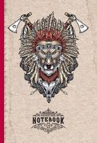 Fresh, notatnik ozdobny, 143-210, 64 kartki, kratka, Wilk Indianin, 1 szt.