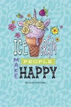 Fresh, notatnik ozdobny, 143-210, 64 kartki, linia, Lody, 1 szt.