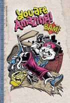 Fresh, notatnik ozdobny, 143-210, 64 kartki, linia, Panda, 1 szt.