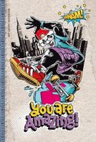 Fresh, notatnik ozdobny, 143-210, 64 kartki, linia, Panda, 1 szt.