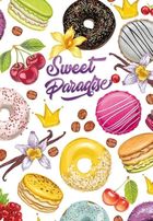 Fresh, notatnik ozdobny, 143-210, 80 kartek, kratka, Słodkości, 1 szt.