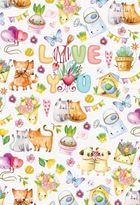 Fresh, notatnik ozdobny, 143-210, 96 kartek, kratka, Zwierzaki, 1 szt.