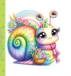 Fresh, notatnik ozdobny, 48 stron, gładki, ślimak, 100-100 cm, 1 szt.