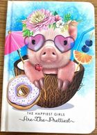 Fresh, notatnik ozdobny A6, 64 kartek, gładki, świnka, 1 szt.