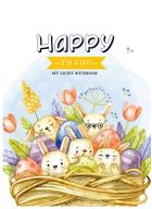 Fresh, notatnik ozdobny, Wielkanoc, 1 szt.