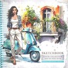 Fresh, szkicownik, 200-200 mm, 40 kartek, gładki, Kobieta, 1 szt.