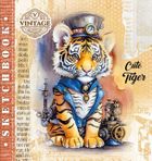 Fresh, szkicownik, 36 kartek, 100g, tygrysek, 200-200 cm