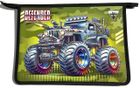 Fresh, teczka-torba zapinana na zamek A4+, Monster Truck