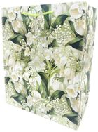 Fresh, torebka prezentowa, matowa, Konwalie, 26-32-12 cm