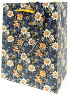 Fresh, torebka prezentowa, matowa, Kwiaty, 18-23-10 cm