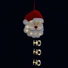 Fééric Lights and Christmas, ozdoba świetlna, świąteczna, Mikołaj z napisem, 24 LED