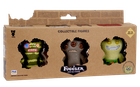 Fuggler, Indecisive Monster Green, Annoyed Alien Brown, Count Underoo Mcgoo Green, figurki kolekcjonerskie, 3 szt.