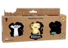 Fuggler, Suspicious Fox Black Chase, Squidge Yellow, Wide Eyed Weirdo Black, figurki kolekcjonerskie, 3 szt.