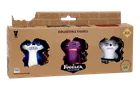 Fuggler, Suspicious Fox Blue, Squidge Purple, Sketchy Squirrel Grey, figurki kolekcjonerskie, 3 szt.