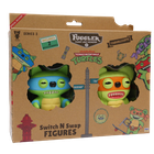 Fuggler, Swap & Style, Leonardo & Michelangelo, figurka kolekcjonerska, 2 szt.