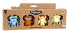 Fuggler, Wide Eyed Weirdo Blue, Count Undergoo Mcgoo Orange, Grin Grin Yellow, Squidge Yellow, figurki kolekcjonerskie, 4 szt.