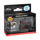 Funko Bitty Pop! Towns: Drakula i Zamek, mini figurka kolekcjonerska