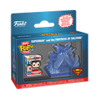 Funko Bitty Pop! Towns: Superman, Forteca Samotności, mini figurka kolekcjonerska