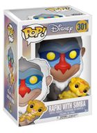 Funko Pop Disney, Król Lew, Rafiki i baby Simba, nr 301, figurka