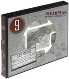 G3, Steampunk, łamigłówki metalowe, szare, 9 szt.
