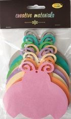 Galeria Hobby, biedronki z pianki, 10,5-9 cm, 8 szt.