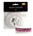 Galeria Hobby, drut stalowy, różowy, 0.3mm, 100mb