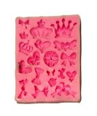 Galeria Hobby, forma silikonowa, kokardki i korony