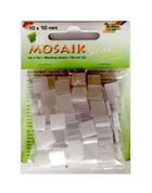 Galeria Hobby, kamyczki, Ton in Ton, biały, 10-10 mm