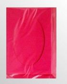 Galeria Hobby, karta passepartout + koperta, pink, 5 szt.