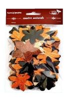 Galeria Hobby, kwiatki brokatowe, 60 szt.