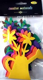 Galeria Hobby, kwiatki w konewce z pianki, 9,5-12 cm, 9 szt.