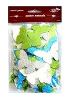 Galeria Hobby, motyle brokatowe, 52 szt.