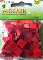 Galeria Hobby, mozaika kamyczki, czerwona 10-10 mm