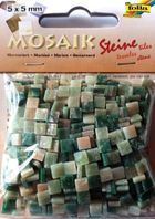 Galeria Hobby, mozaika kamyczki marmurkowe, zielona, 5-5 mm