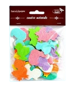 Galeria Hobby, pisklaki brokatowe, 56 szt.