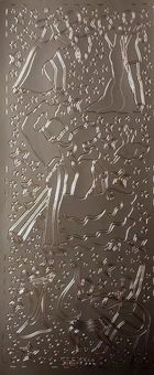 Galeria Hobby, stiker ażurowy, złoty, 10-23cm